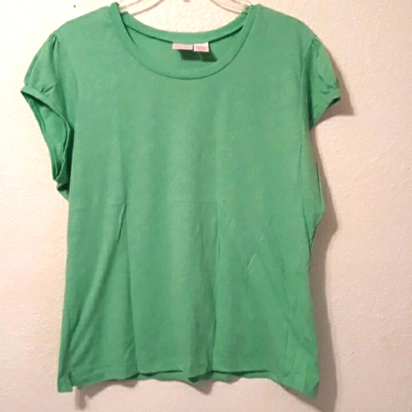 Green Cap Sleeve Tee XXL - Picture 1 of 5